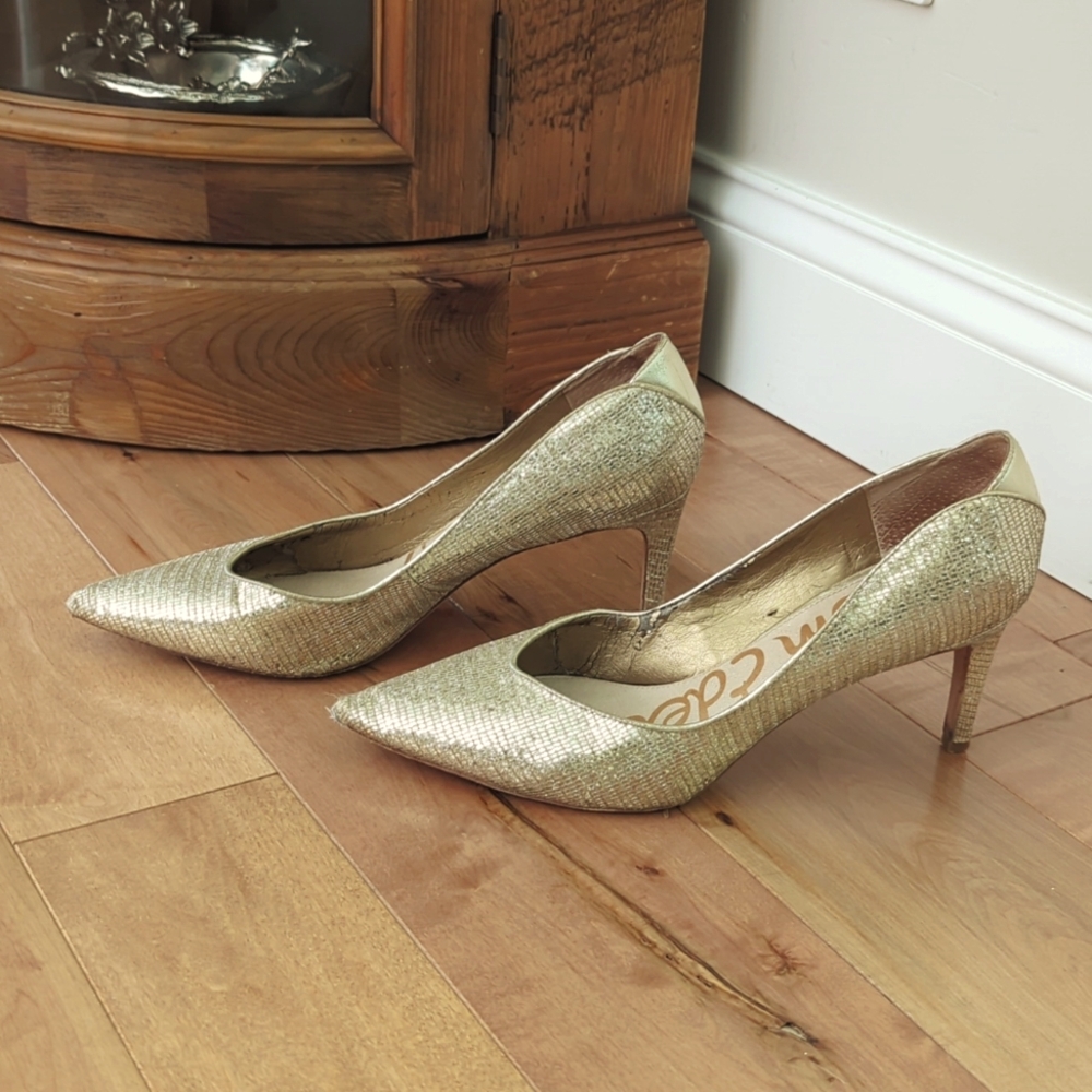 Sam Edelman Gold Pumps Size 12